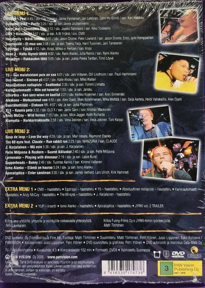 UUSI! DVD) Jyrki - Lost Tapes Vol 1