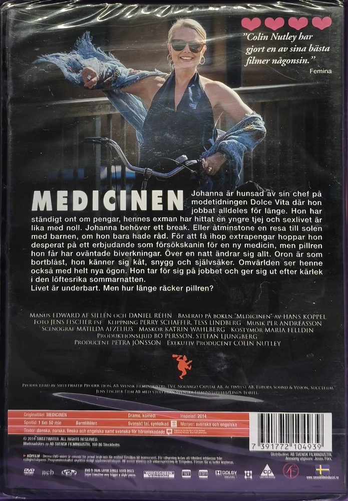 UUSI (DVD) Medicinen (2014) Helena Bergström - SUOMITEKSTIT