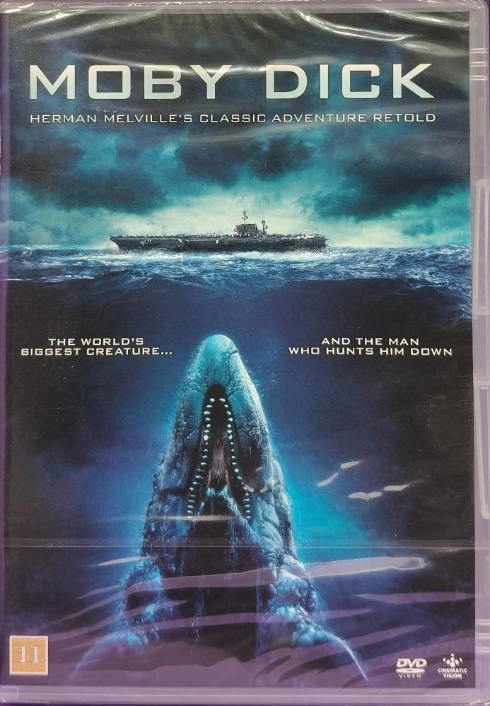 UUSI (DVD) Moby Dick (2010) SUOMITEKSTIT
