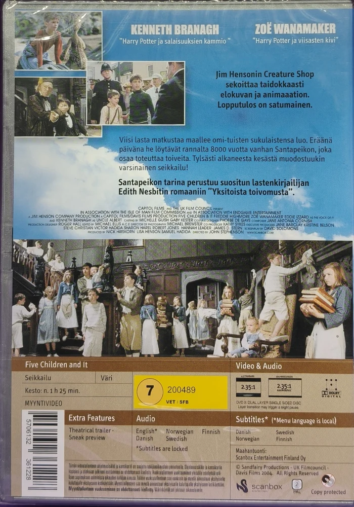 UUSI (DVD) Santapeikko (1991) PUHUMME SUOMEA!
