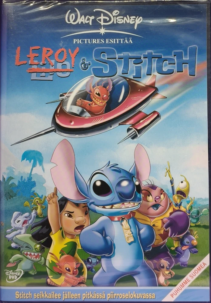 UUSI (DVD) Walt Disney: Leroy ja Stitch (2007)