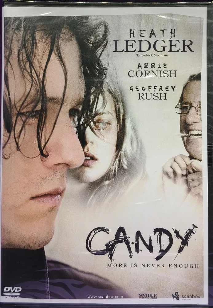 UUSI (DVD) Heath Ledger: Candy (2006) SUOMIKANNET