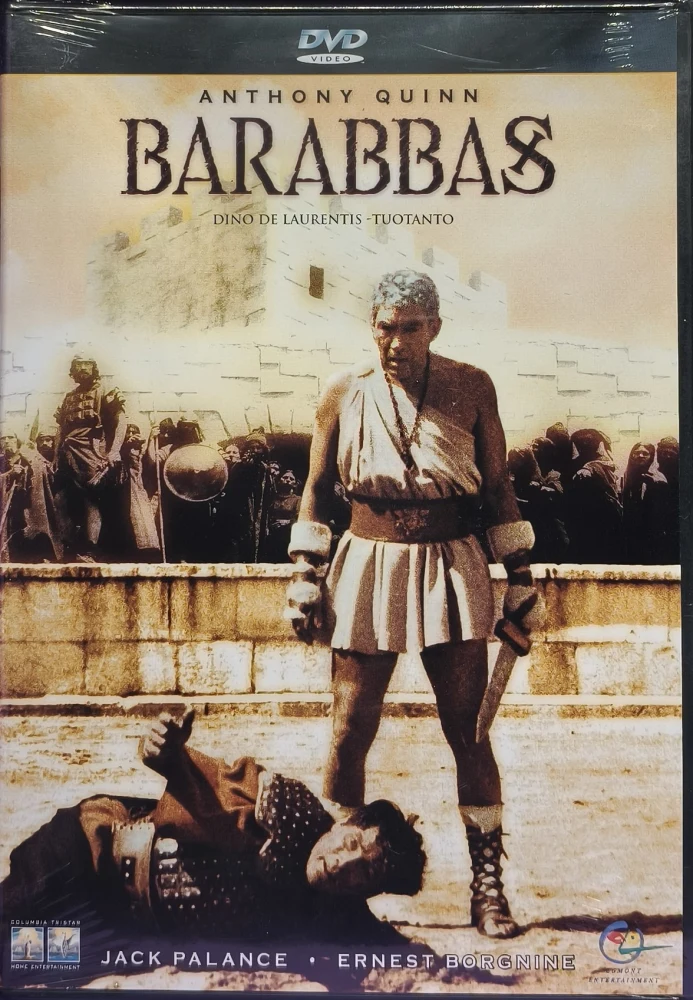 UUSI (DVD) Anthony Quinn: Barabbas (1961) EGMONT