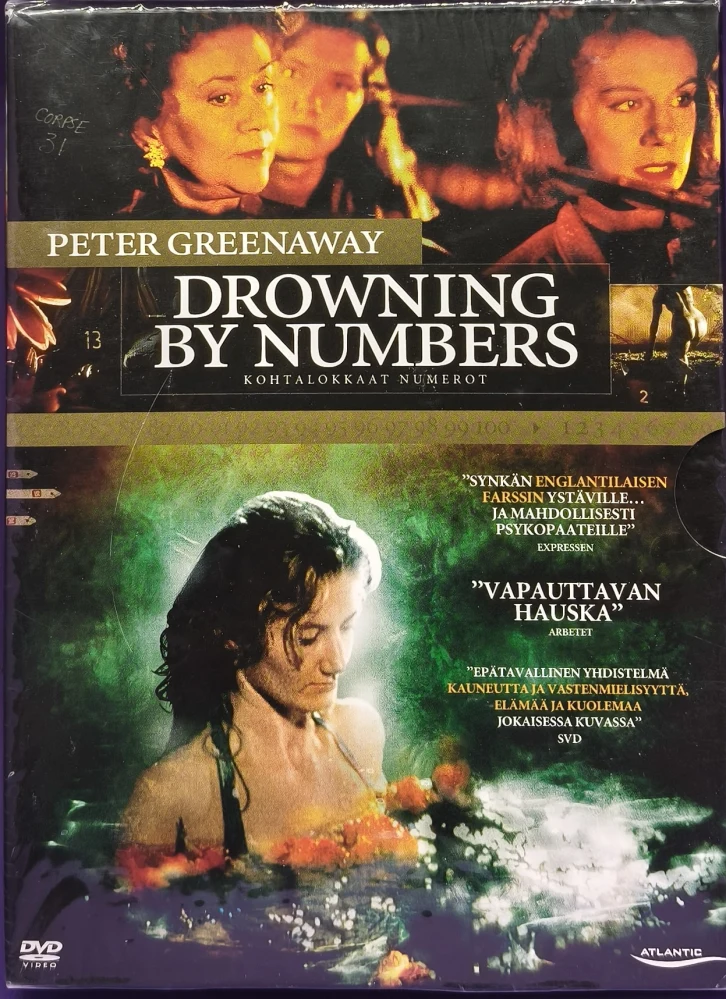 UUSI (DVD) Drowning by Numbers - Kohtalokkaat numerot (1988)