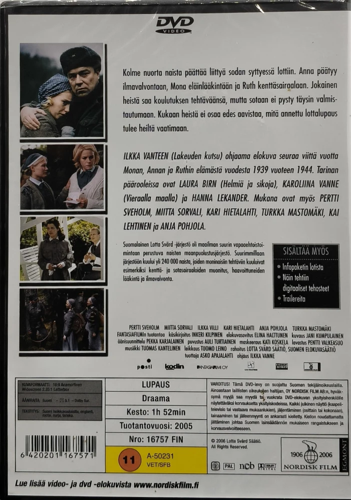 UUSI (DVD) Lupaus (2005) Laura Birn
