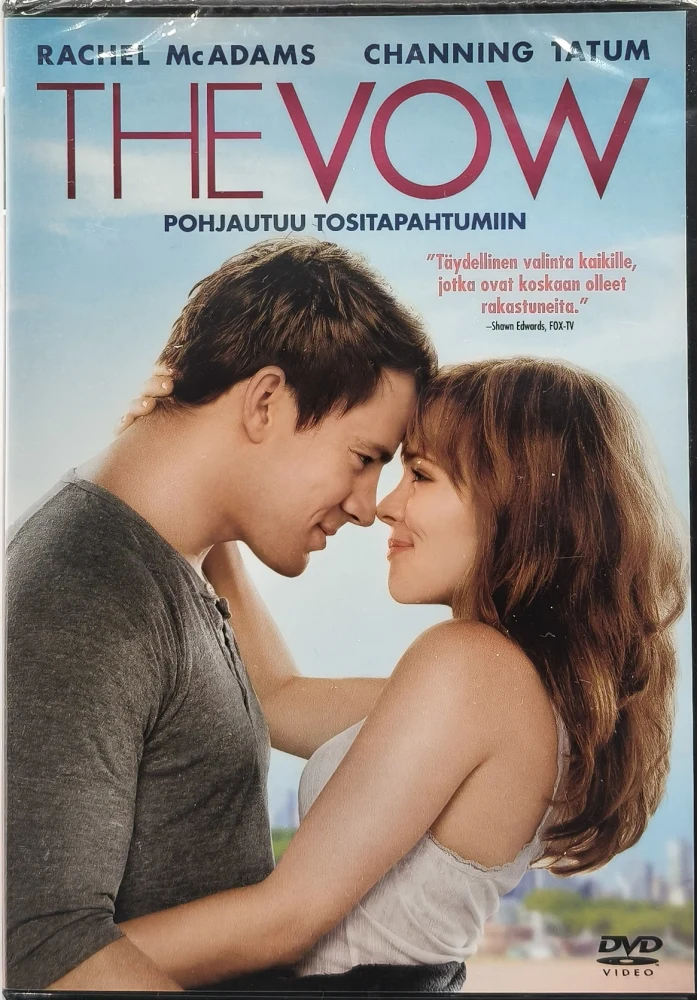 UUSI (DVD) Channing Tatum, Rachel McAdams: The Vow (2012)