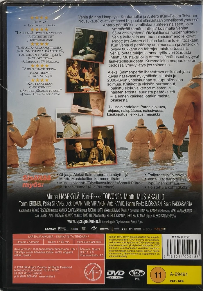 UUSI (DVD) Lapsia Ja Aikuisia - Kuinka Niitä Tehdään ? (2004)