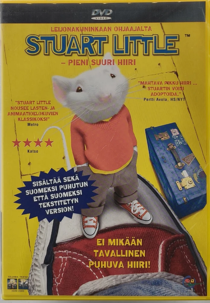 UUSI (DVD) Stuart Little - Pieni suuri hiiri (1999) EGMONT