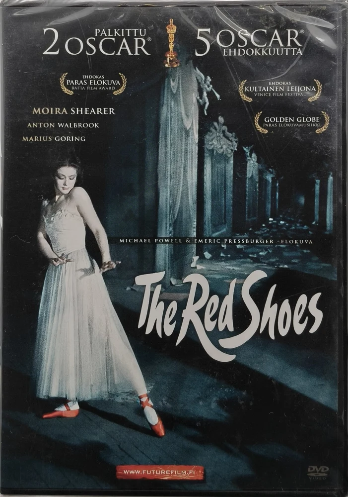 UUSI (DVD) The Red Shoes - Punaiset Kengät (1948)