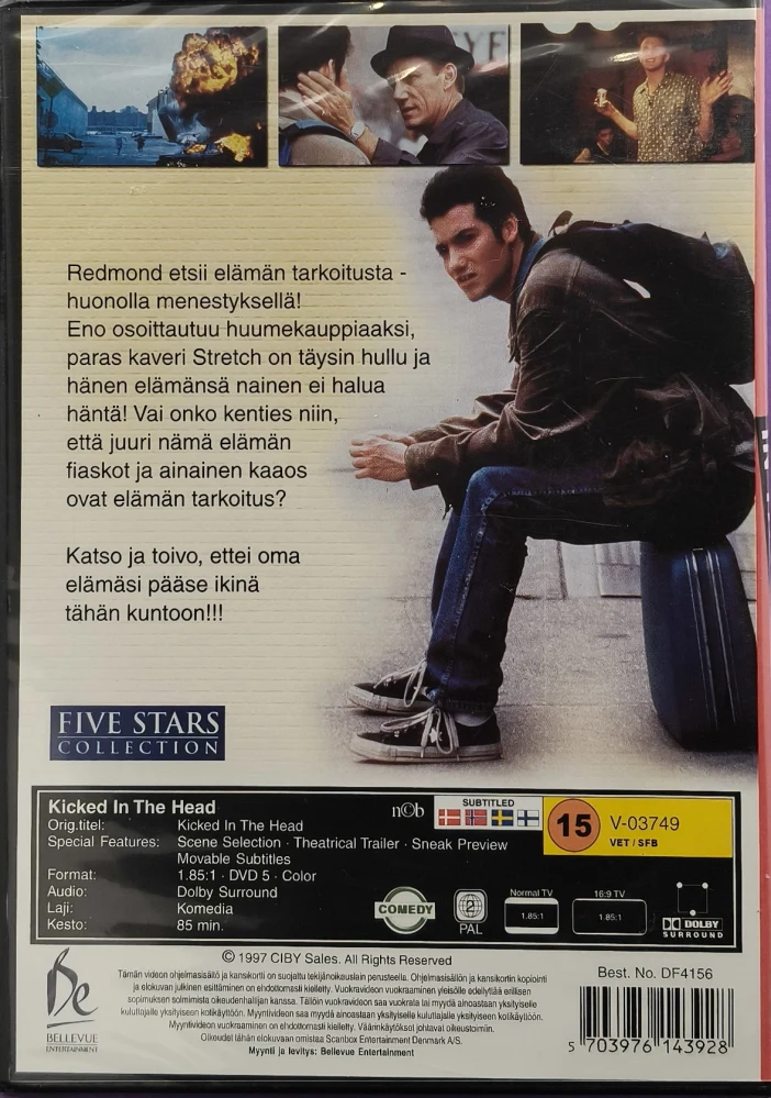 UUSI (DVD) James Woods: Kicked in the Head (1997