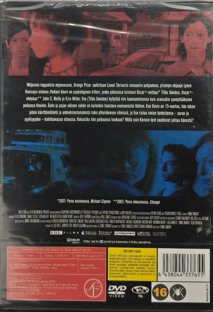 UUSI (DVD) Poikani Kevin - We Need To Talk About Kevin (2011)