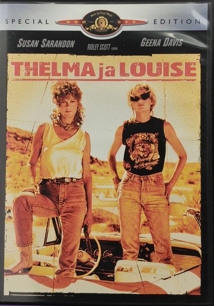 DVD) Susan Sarandon, Geena Davis: Thelma ja Louise (1991)
