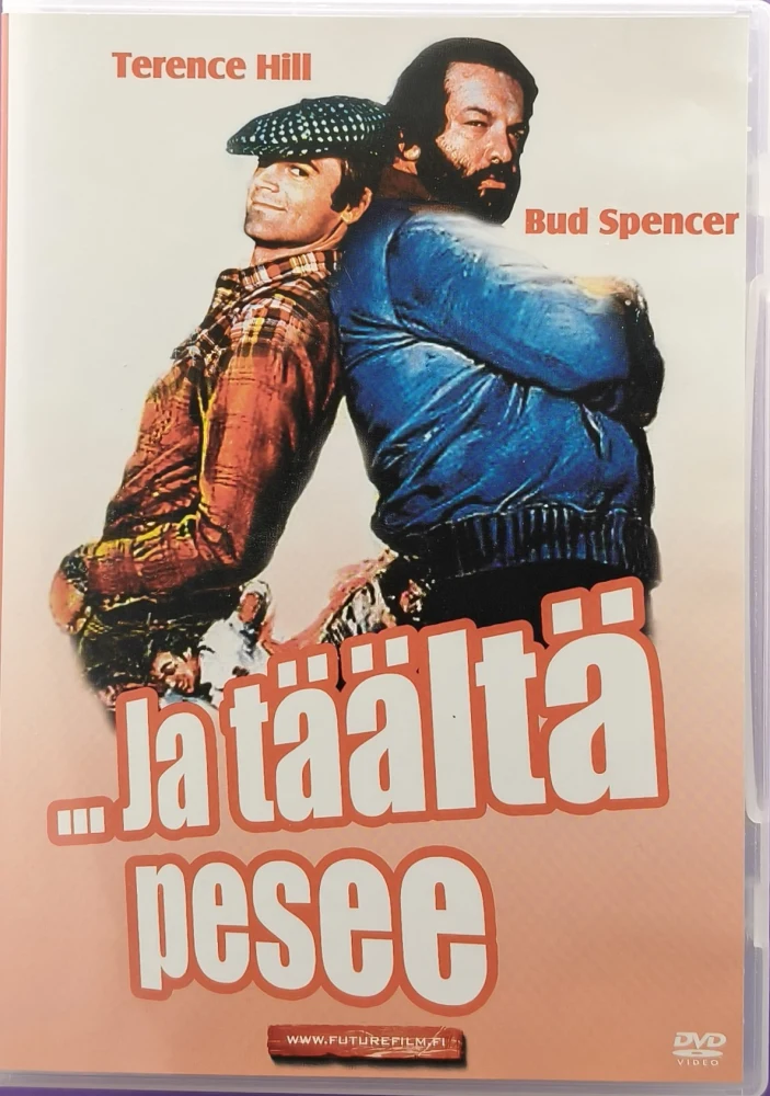 DVD) Bud Spencer, Terence Hill: ... Ja täältä pesee (1974)