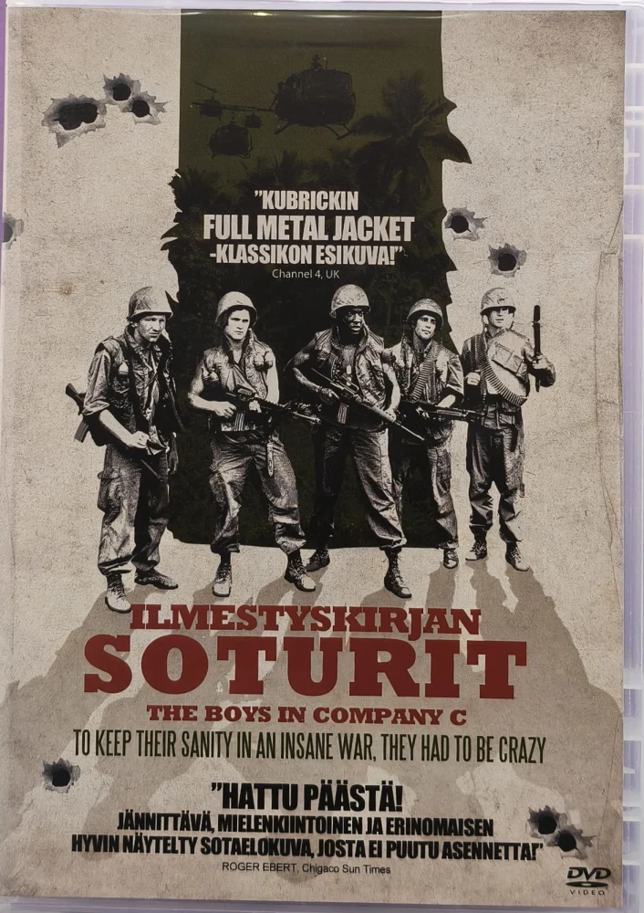 DVD) Ilmestyskirjan Soturit - The Boys in Company C  (1978)
