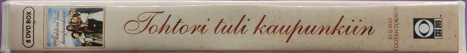UUSI (8 DVD) Tohtori tuli kaupunkiin - Kausi 3 (1994-1995)