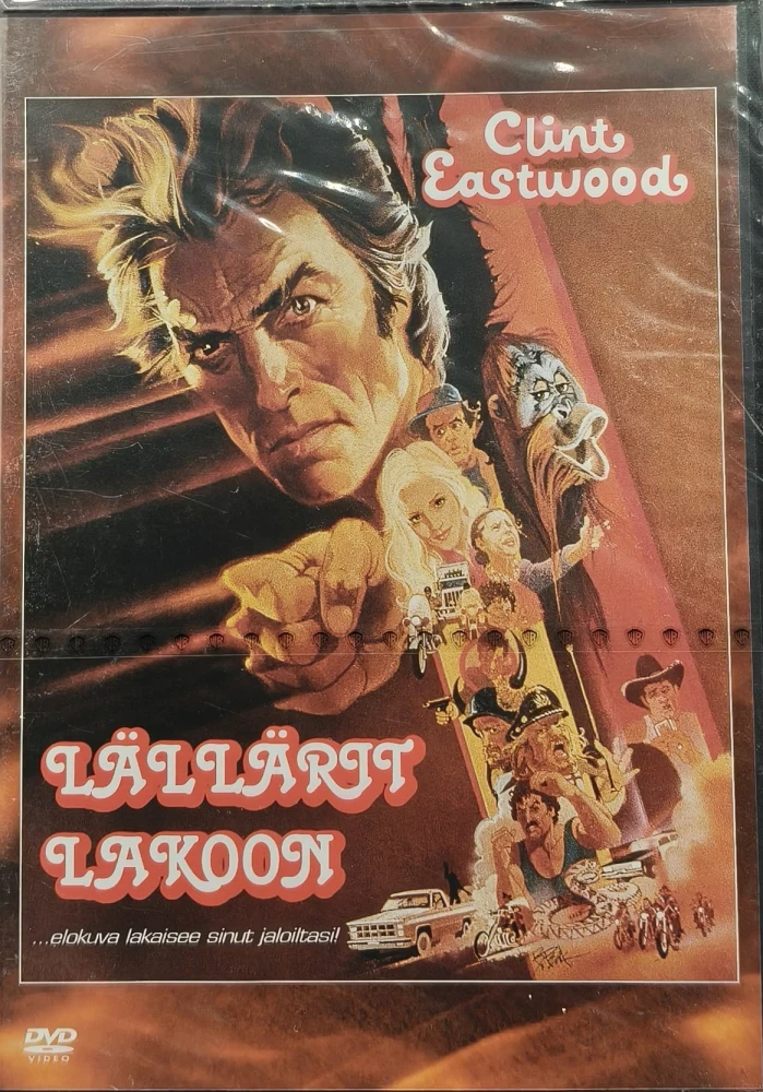 UUSI (DVD) Lällärit lakoon - Any Which Way You Can (1980) SUOMIKANNET