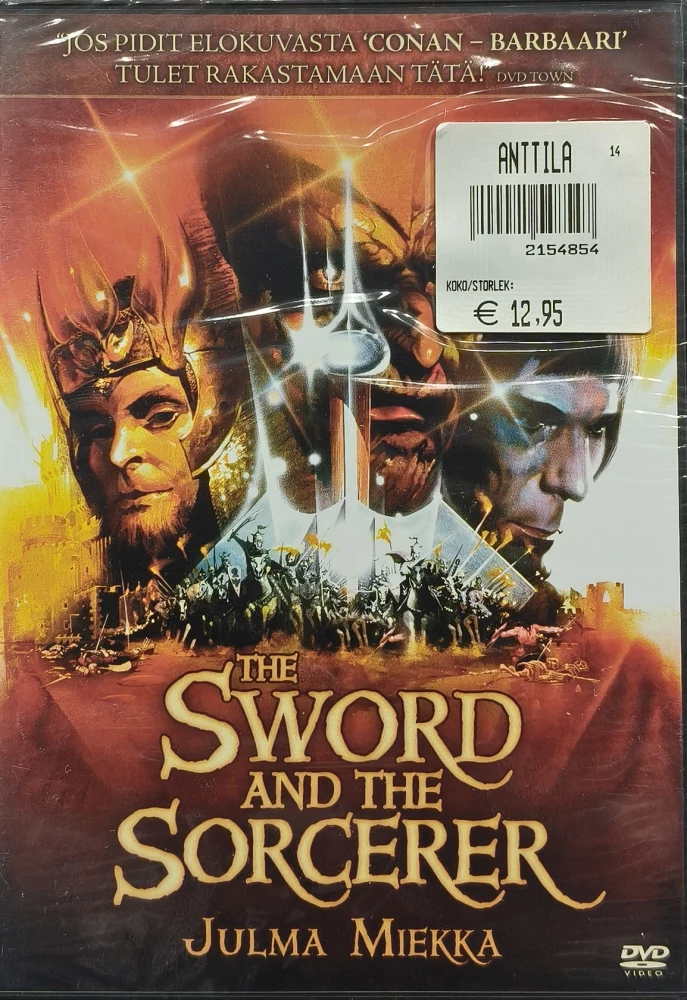 UUSI (DVD) Julma miekka - The Sword and the Sorcerer (1982)