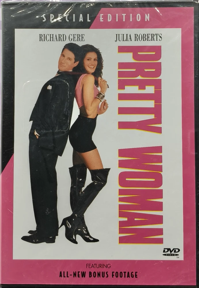 UUSI (DVD) Julia Roberts,  Richard Gere: Pretty Woman (1990) SUOMIKANNET