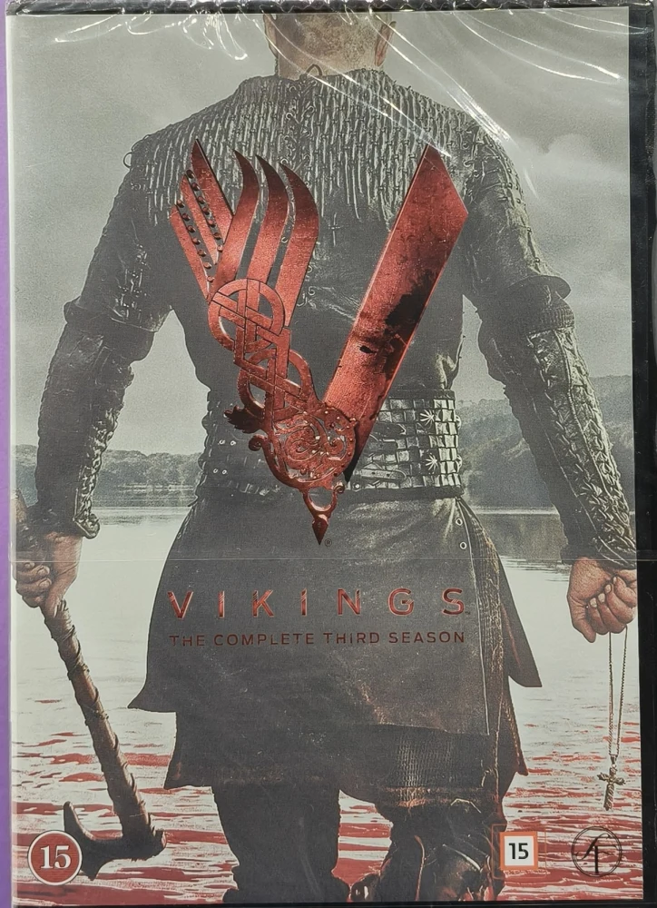 UUSI (3DVD) Viikingit / Vikings: Kausi 3 (2015)
