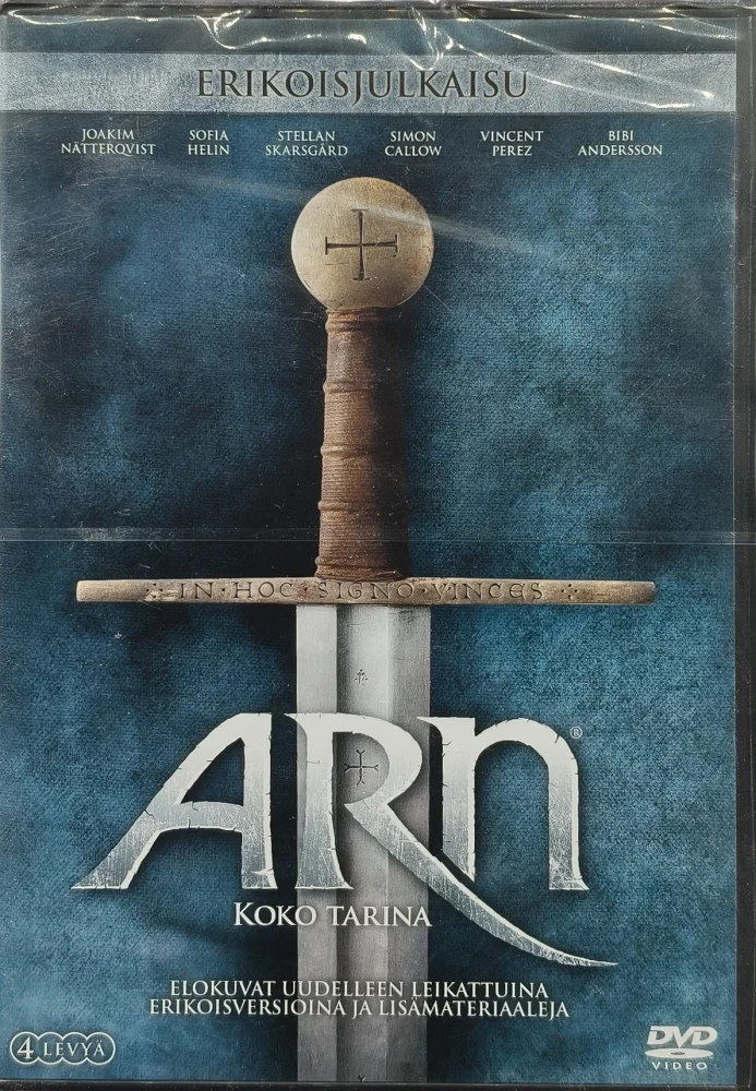 UUSI (4 DVD) Arn - Koko tarina - Erikoisjulkaisu (2007)