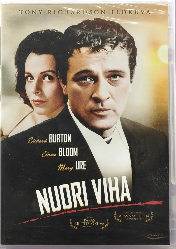 UUSI (DVD) Richard Burton: Nuori Viha - Look Back In Anger (1959)