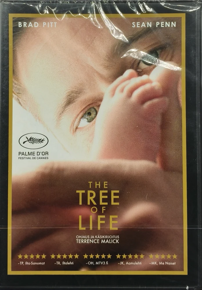 UUSI (DVD) The Tree of Life (2011) Brad Pitt, Sean Penn