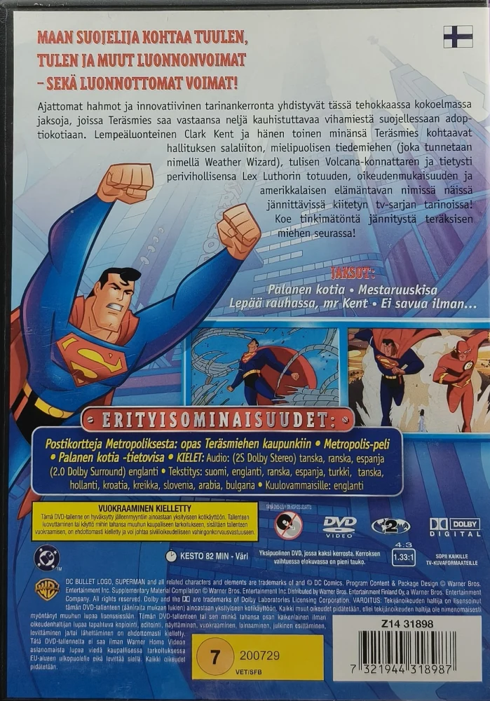 DVD) Teräsmies - Palanen kotia