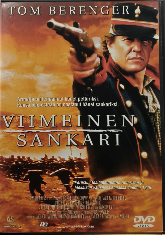 DVD) Tom Berenger: Viimeinen sankari 1999) SUOMIKANNET