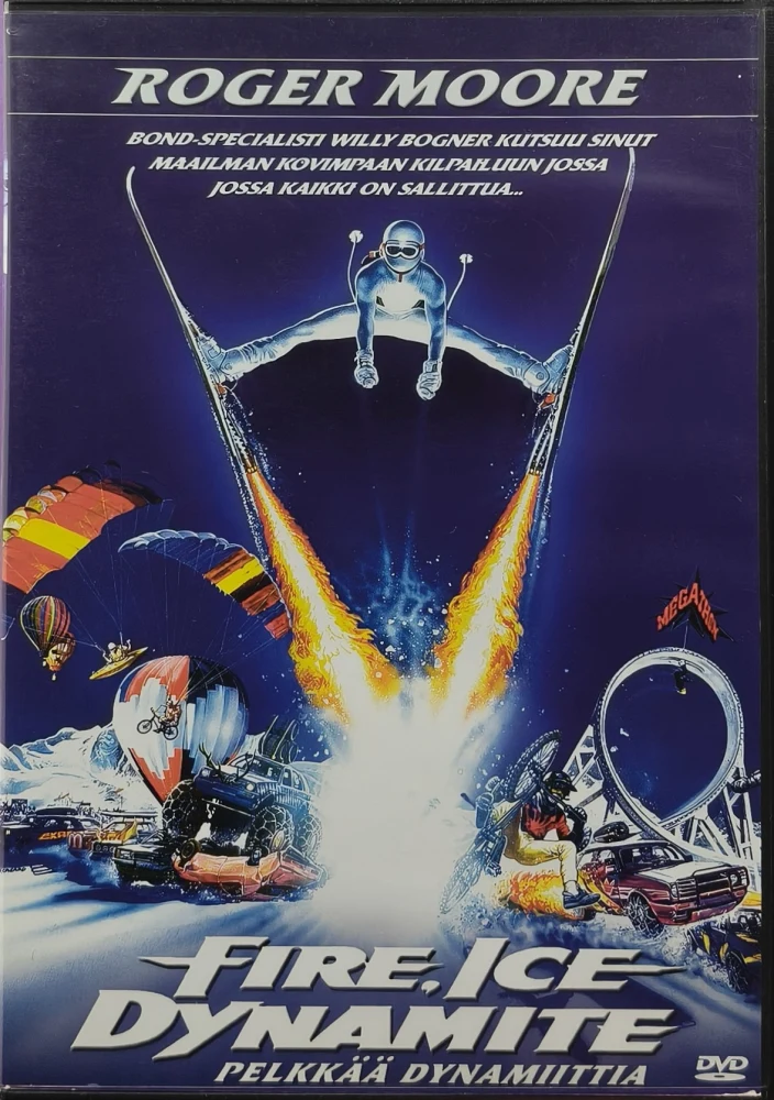 DVD) Roger Moore: Fire, Ice & Dynamite (1990) SUOMIKANNET
