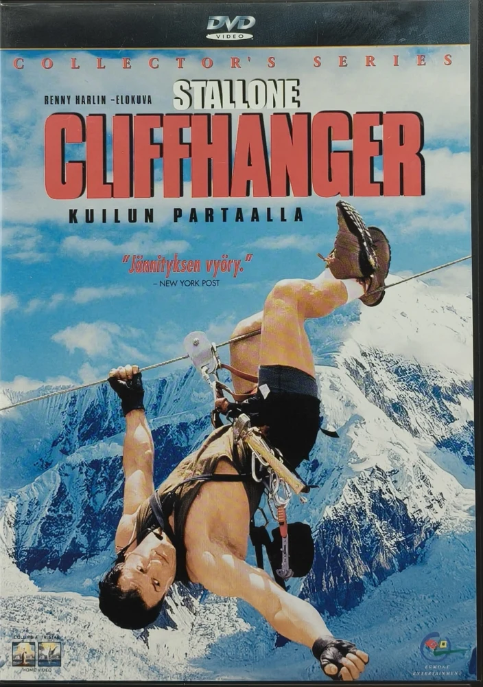 DVD) Sylvester Stallone: Cliffhanger - kuilun partaalla (1993) EGMONT