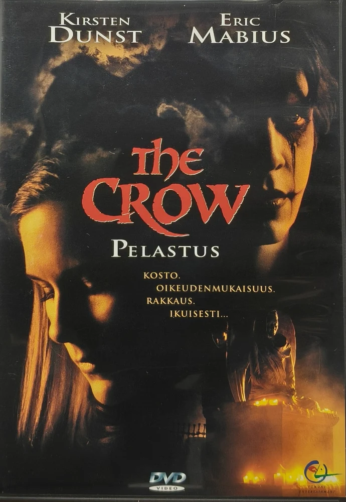 DVD) The Crow: Pelastus - Salvation (2000) EGMONT - SUOMIKANNET