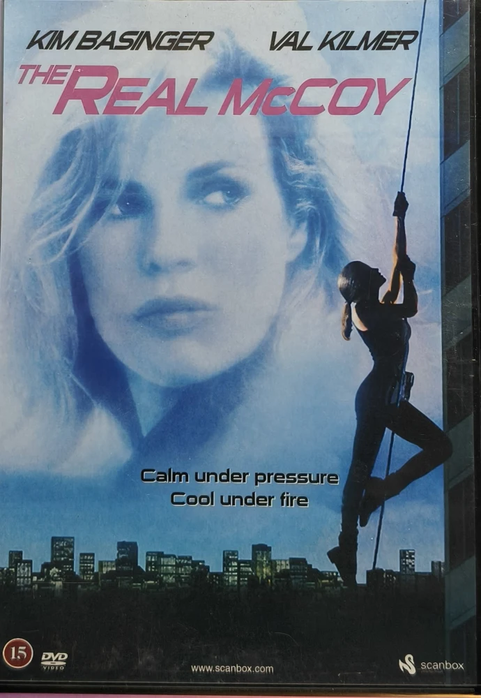 DVD) Kim Basinger: The Real McCoy - Vaarallinen McCoy (1993)