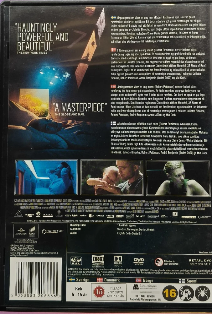 DVD) Juliette Binoche: High Life (2018)