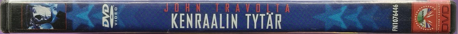 DVD) Kenraalin tytär (1999) John Travolta, James Woods