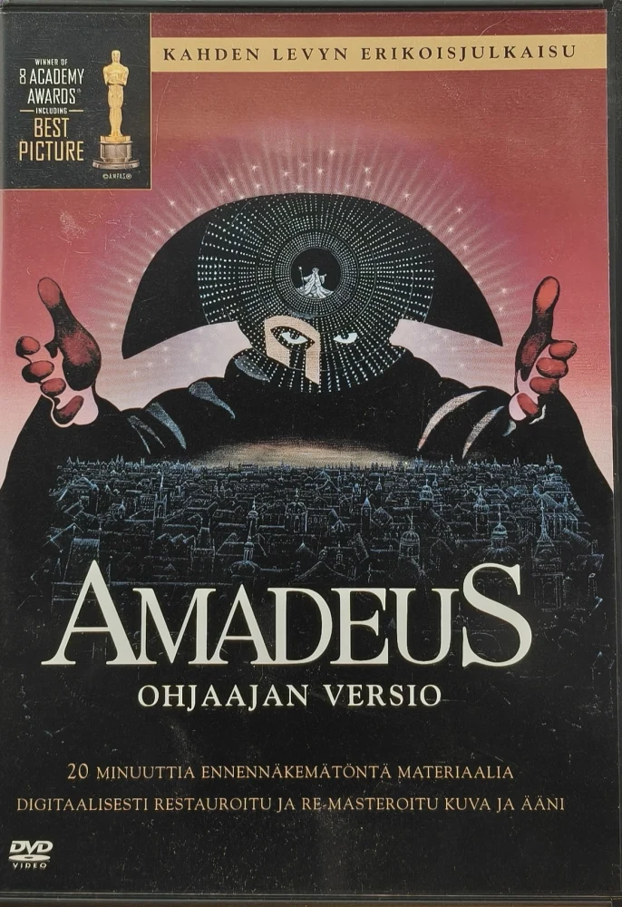 2 DVD) Amadeus - Ohjaajan versio (1984) SUOMIKANNET
