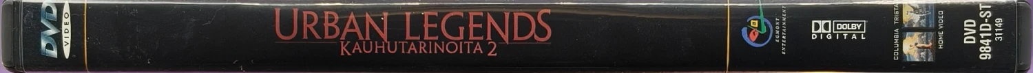 DVD) Urban legends - kauhutarinoita 2 (2000) EGMONT