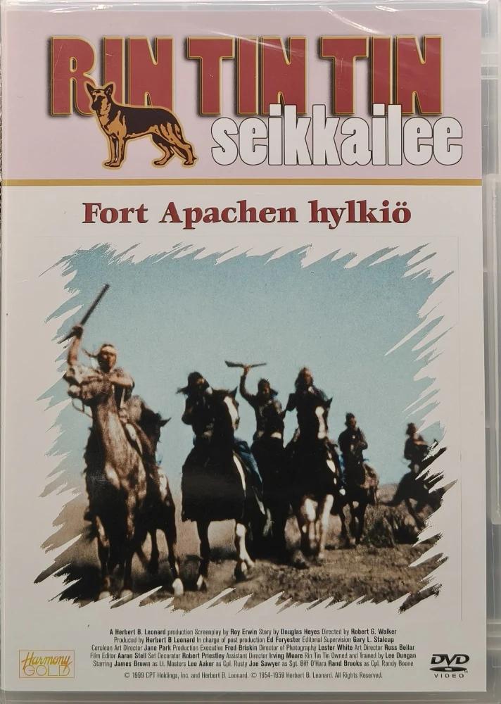 UUSI (DVD) Rin Tin Tin Seikkailee - Fort Apachen hylkiö