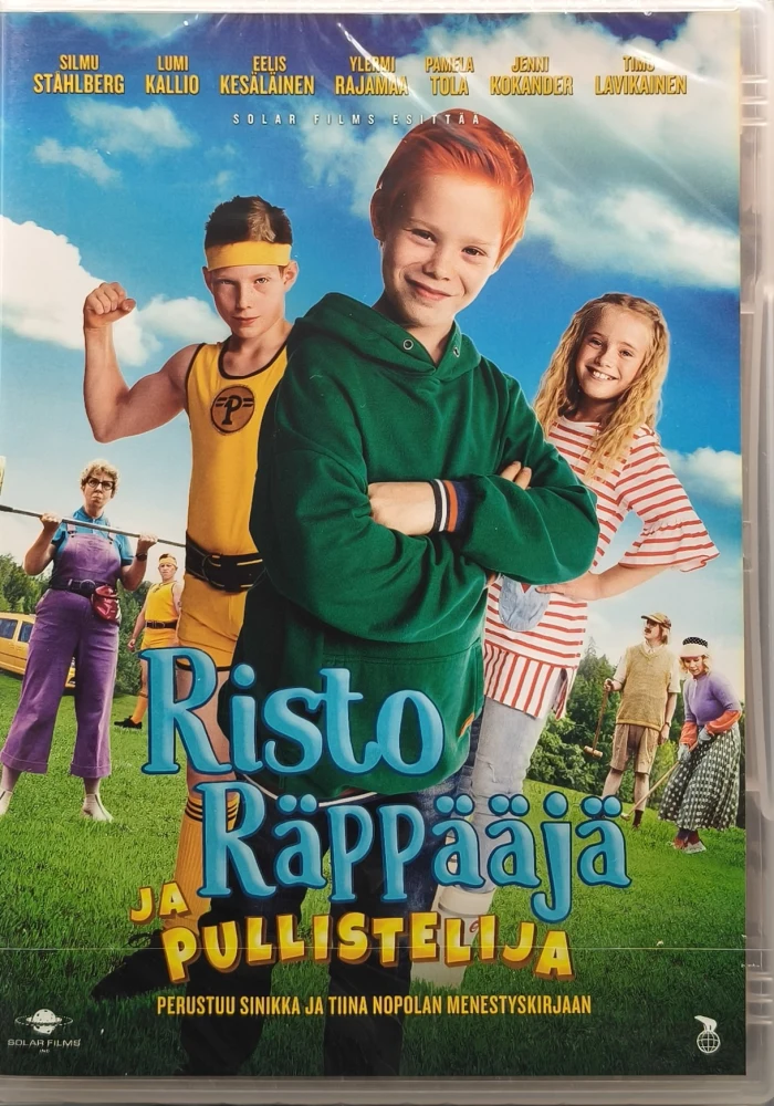UUSI (DVD) Risto Räppääjä ja Pullistelija (2019)