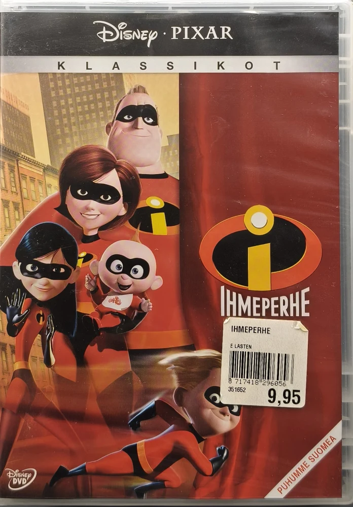 UUSI (DVD) Ihmeperhe (2004) Pixar - Klassikko 6