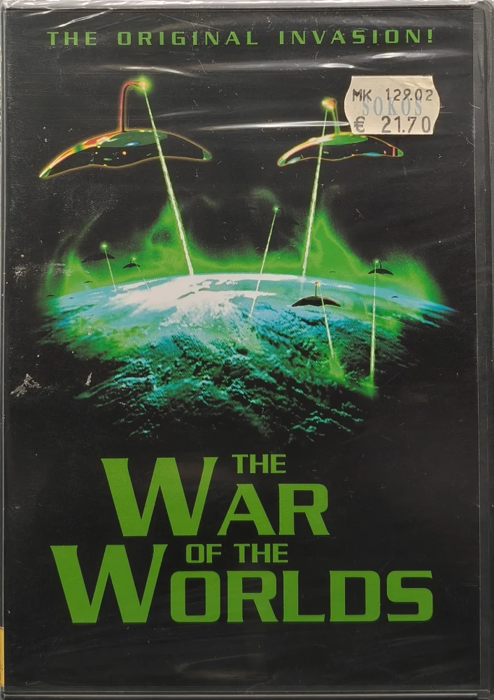 UUSI (DVD) The War of the Worlds - Maailmojen sota (1953)