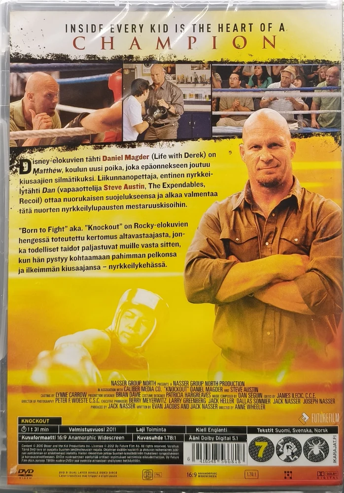 UUSI (DVD) Steve Austin: Knockout (2011) SUOMIKANNET