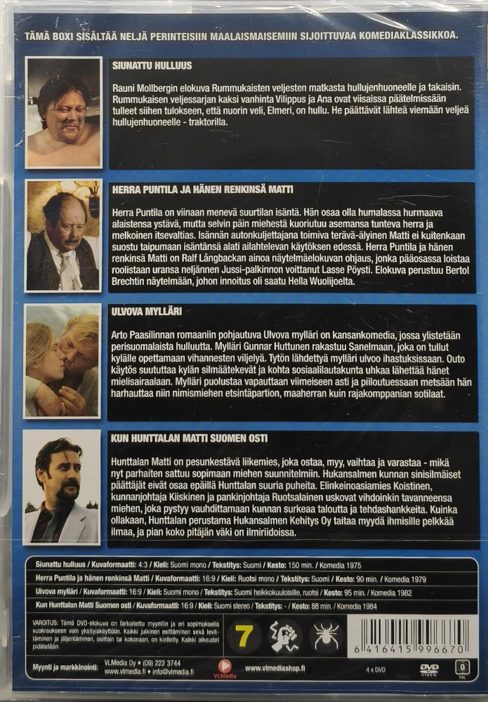 UUSI (4 DVD) Komediaklassikot - Maalaismaisemissa