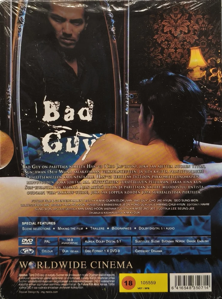 UUSI (DVD) Kim Ki-duk: Bad Guy - Parittaja (2001) SUOMIKANNET