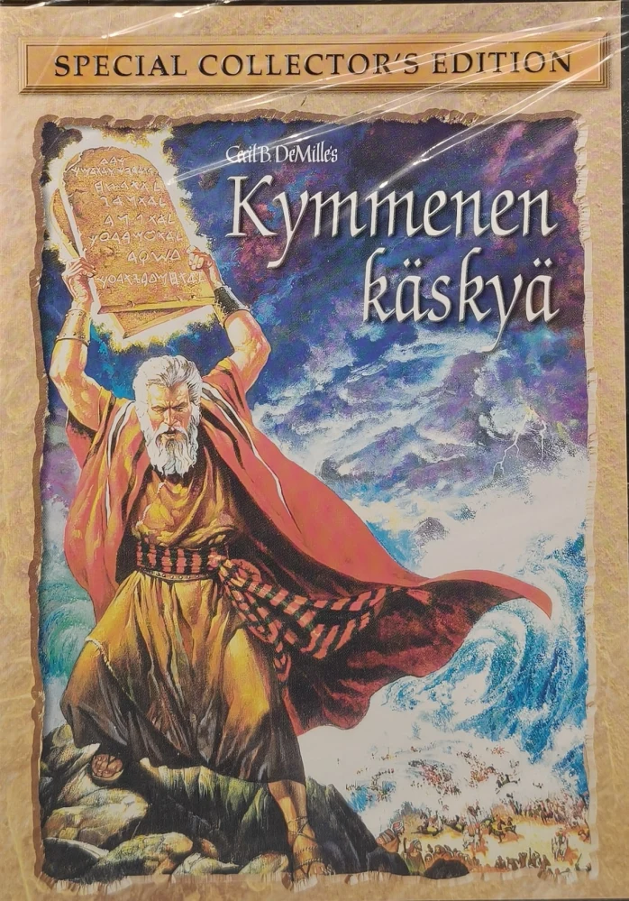 UUSI (2 DVD) Kymmenen käskyä - The Ten Commandments(1956)