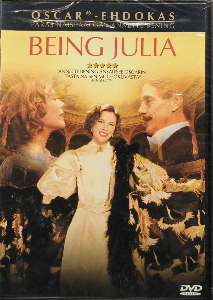 UUSI (DVD) Jeremy Irons: Being Julia (2004)