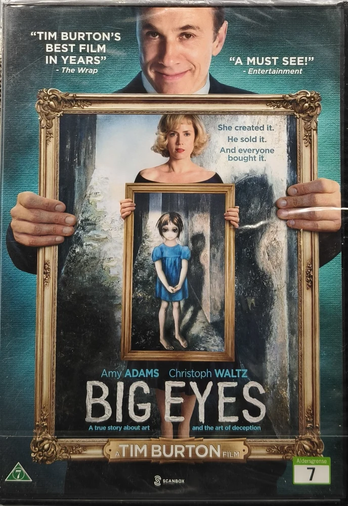 UUSI (DVD) Tim Burton: Big Eyes (2014)