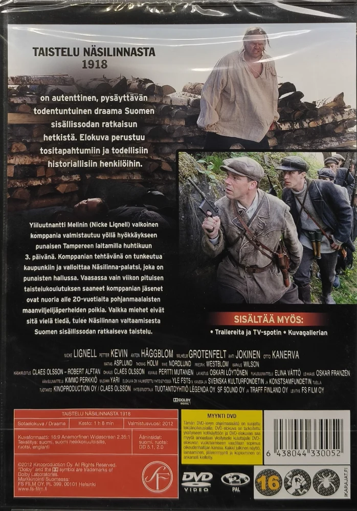 UUSI (DVD) Taistelu Näsilinnasta 1918 (2012)