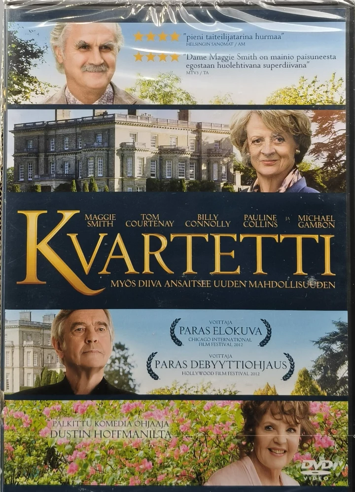 UUSI (DVD) Maggie Smith: Kvartetti (2012)