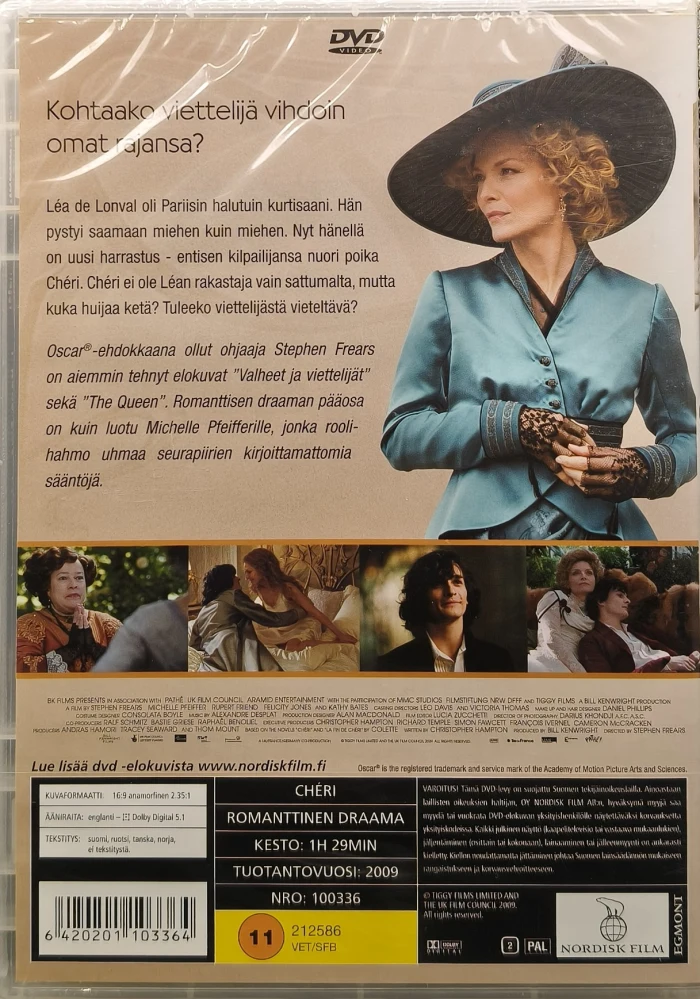 UUSI (DVD) Michelle Pfeiffer: Cheri - CHÉRI (2009) SUOMIKANNET