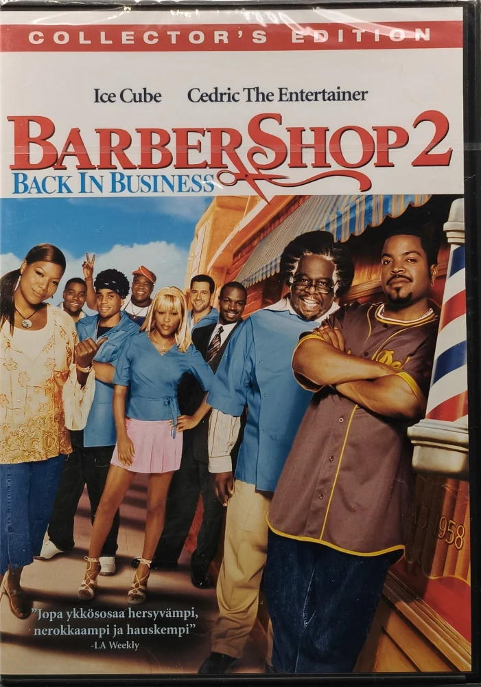 UUSI! DVD) Ice Cube: Barbershop 2 (2004) SUOMIKANNET